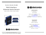 B&B Electronics Server Multi-Interface Ethernet Serial Servers User manual