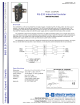 B&B Electronics Network Card 232OPDRI User manual
