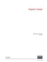 Barco Projector Toolset User manual