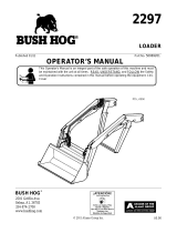 Bush Hog Compact Loader 2297 User manual