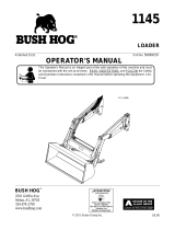 Bush Hog Compact Loader 1145 User manual