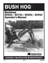 Bush Hog Lawn Mower BH750 User manual