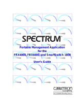 Cabletron Systems SPECTRUM FRX6000 User manual