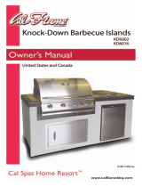 Cal Flame Gas Grill KD6016 User manual