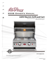 Cal Flame Barbecue Electric Grill and Cart BBQCR07900E User manual