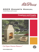 Cal Flame Outdoor Fireplace LTR20091006 User manual