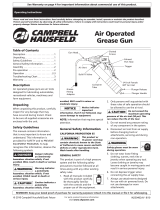 Campbell Hausfeld Caulking Gun TL103700AV User manual