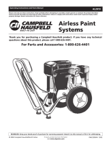 Campbell Hausfeld Paint Sprayer AL2810 User manual