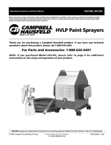 Campbell Hausfeld Paint Sprayer HV2100 User manual