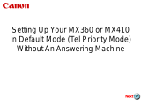 Cannon MX410 User manual