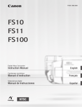Canon FS10/FS11/FS100 User manual