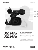Cannon Camcorder XL H1 a User manual
