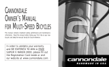 Cannondale Bicycle Bicycles User manual