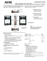 AMX ENC12B User manual