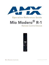 AMX Universal Remote R-1 User manual