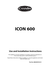 Cannon ICON 600 User manual