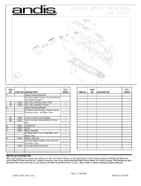 Andis Company BTFL User manual