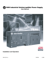 APC Bulletin 1609 User manual