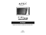 Apex Digital E2GO MP-2000 User manual