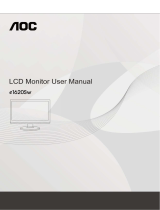 AOC e941Sw User manual