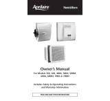 Aprilaire Humudifiers 400A User manual