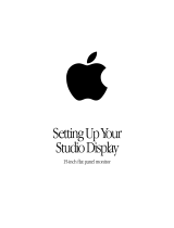Apple 5-inch flat panel monitor User manual