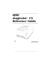QMS Magicolor CX User manual