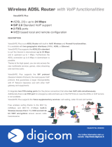 Digicom Network Router Wireless ADSL Router User manual