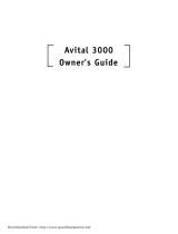 DEI Avital G3000 7/01 User manual