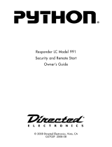 Directed Electronics Remote Starter 991 User manual