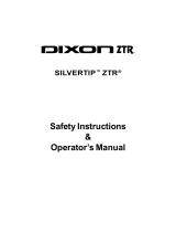 Dixon SilverTip ZTR 60 User manual