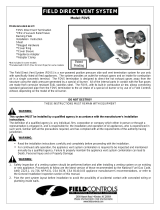 Thermo Pride Direct Vent Kit User manual