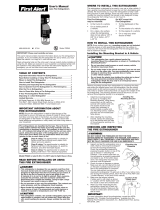 BRK Fire Extinguisher FESA5 User manual
