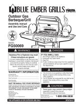 Fiesta Blue Ember Grills FG50069 User manual