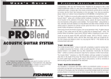 Fishman Prefix Pro Blend User manual