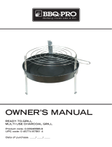 BBQ Pro 0-03946586-9 User manual