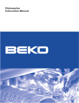 Beko Dishwasher 3905 MI User manual
