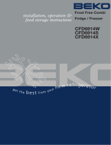 Beko Freezer CFD6914W User manual