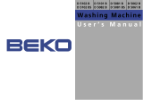 Beko Washer/Dryer D 6102 B User manual
