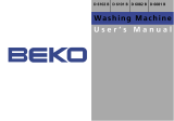 Beko Washer D 6101 B User manual