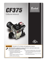 Beckett Burner CF375 User manual