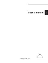 Behringer Eurolive B1520 Pro User manual