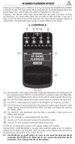 Behringer Music Pedal HF300 User manual
