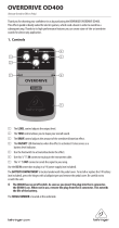 Behringer OD400 User manual