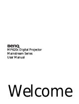 BenQ MP620c User manual