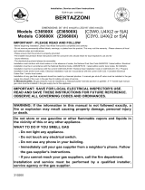 Bertazzoni C36500X User manual