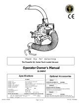Billy Goat Automobile Accessories QL2000VE User manual