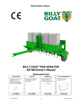 Billy Goat Automobile Accessories AET48 User manual