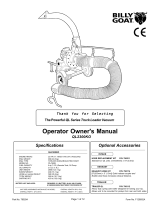 Billy Goat Automobile Accessories QL2300KO User manual