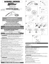 Black & Decker Dust Buster AV1600 User manual